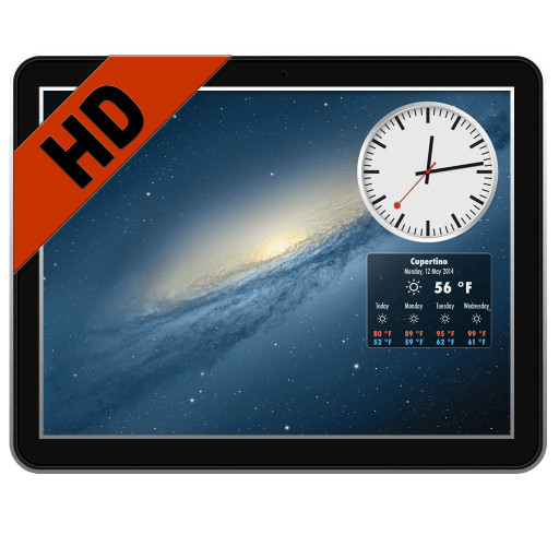 动态壁纸HD+: ‬Living Wallpaper HD for Mac 5.6.0 中文破解版 天气和屏幕保护程‪序
